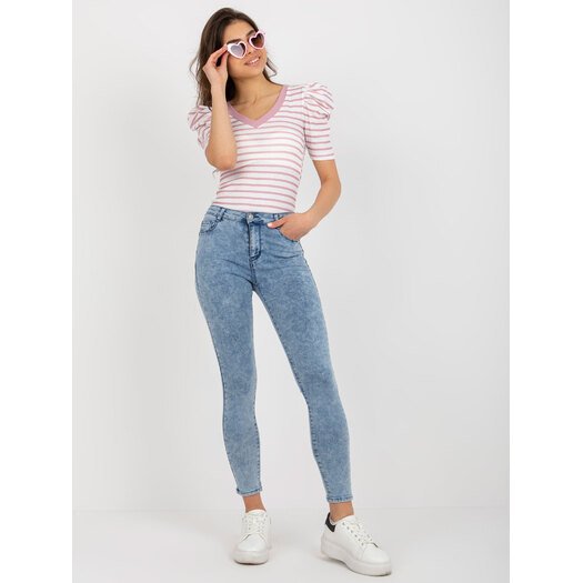 Spodnie jeans-NM-SP-L86.86-niebieski