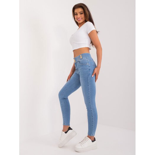 Spodnie jeans-PM-SP-G65-16.28-niebieski
