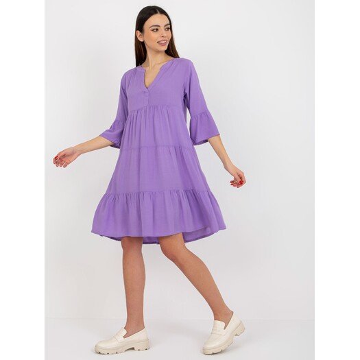 Suknelė - D73761M30214B - violetinė