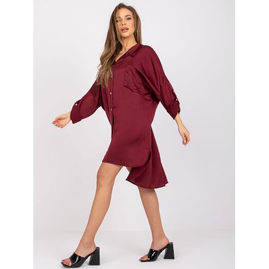 Suknelė-DHJ-SK-13938-1.63P-bordo
