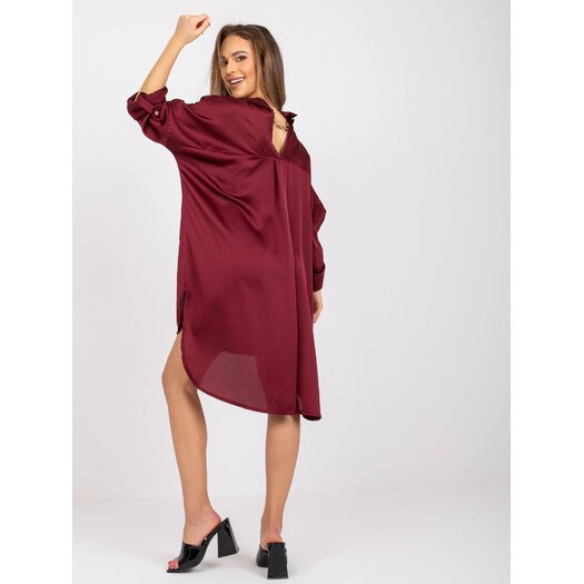 Suknelė-DHJ-SK-13938-1.63P-bordo