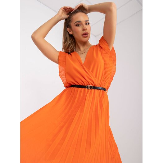 Suknelė-DHJ-SK-N13198-1,22-oranžinė