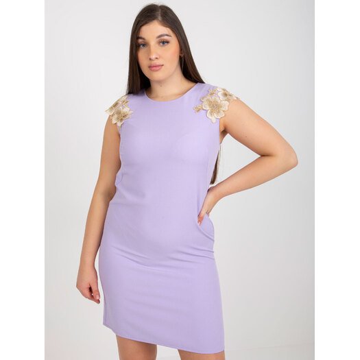 Suknelė-LK-SK-506605.31P-šviesiai violetinė