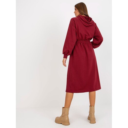 Suknelė-RV-SK-8336.12P-bordo