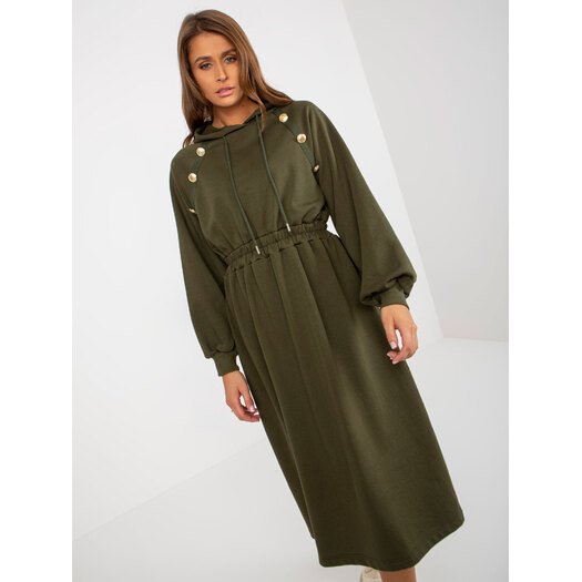Suknelė-RV-SK-8336.12P-khaki