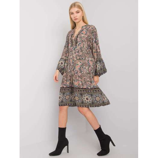 Suknelė-TW-SK-BI-5S0118B.25-khaki