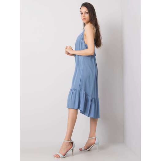 Sukienka-TW-SK-BI-81961.98-ciemny niebieski