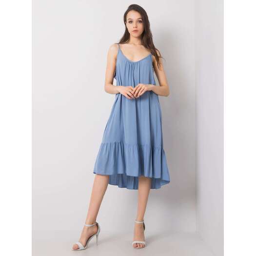 Sukienka-TW-SK-BI-81961.98-ciemny niebieski