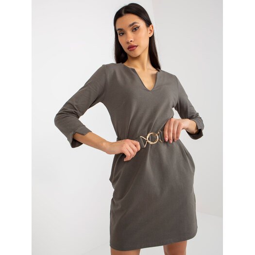 Suknelė-TW-SK-BL-1011.17-khaki