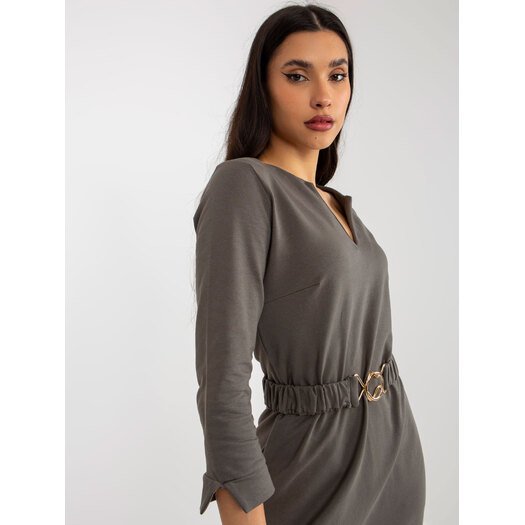 Suknelė-TW-SK-BL-1011.17-khaki
