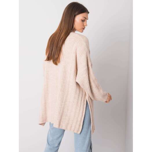 Sweter-259-SW-15055.71-beżowy