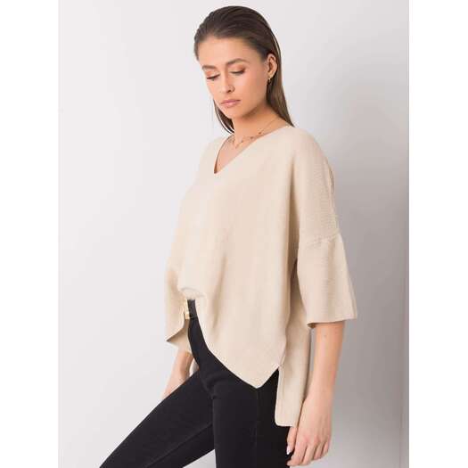 Sweter-269-SW-15515.03-jasny beżowy