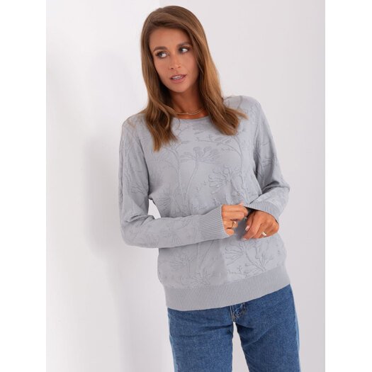 Sweter-AT-SW-2231.99P-szary