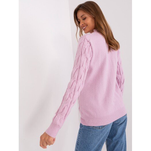 Sweter-AT-SW-2235.00P-jasny fioletowy