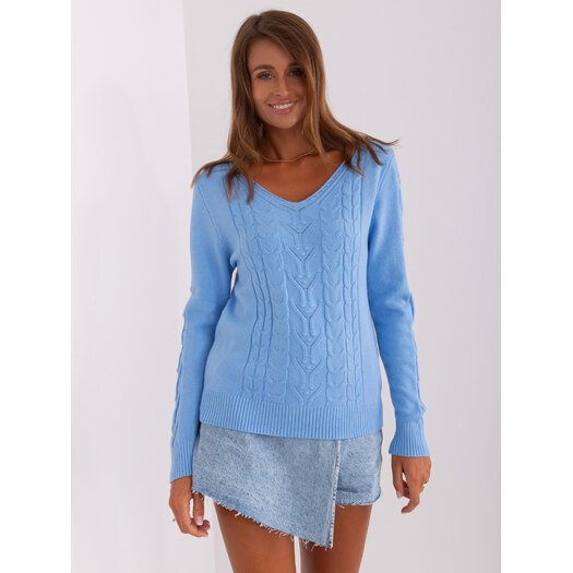 Sweter-AT-SW-2329.98P-jasny niebieski