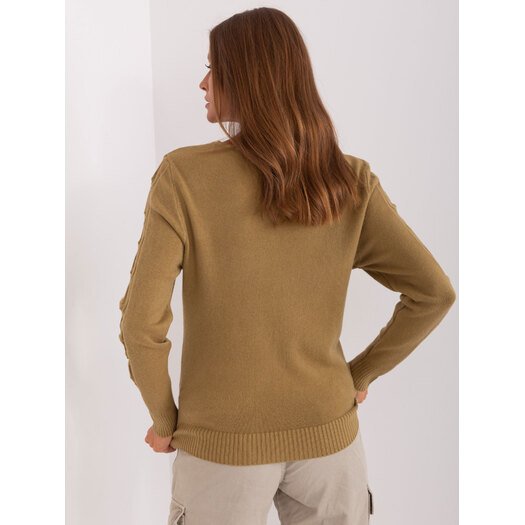 Sweter-AT-SW-2329.98P-oliwkowy