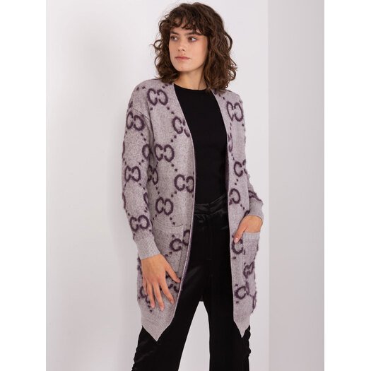 Sweter-AT-SW-23401-A.96-ciemny fioletowy