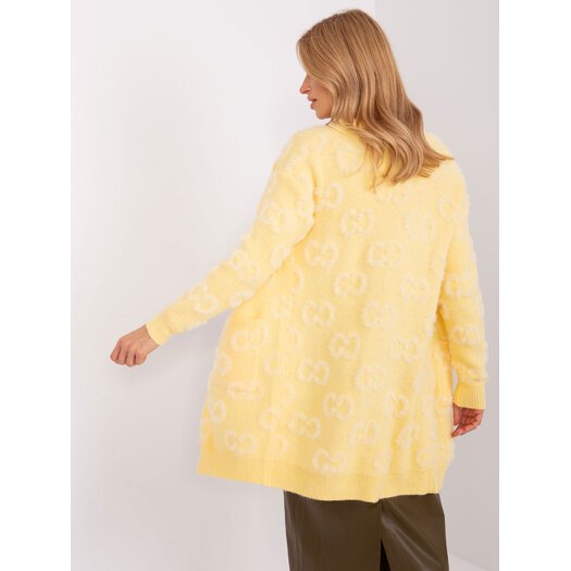 Sweter-AT-SW-234502.38X-jasny żółty