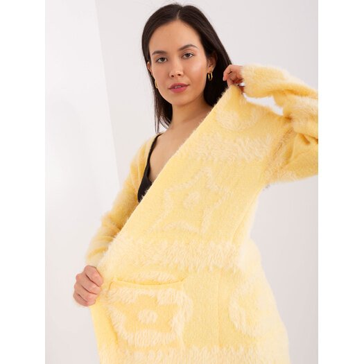 Sweter-AT-SW-234503.00P-jasny żółty