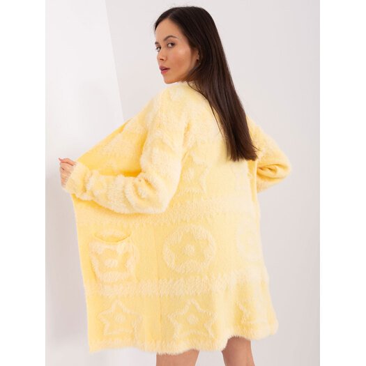 Sweter-AT-SW-234503.00P-jasny żółty