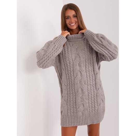 Sweter-AT-SW-2367-1.35P-szary