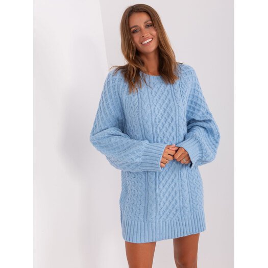 Sweter-AT-SW-2367-2.64P-jasny niebieski