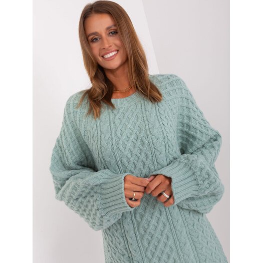 Sweter-AT-SW-2367-2.64P-mietowy