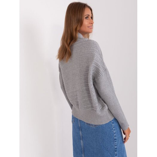 Sweter-AT-SW-2368.36X-szary