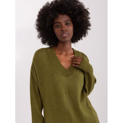 Megztinis-BA-SW-0577.32X-khaki