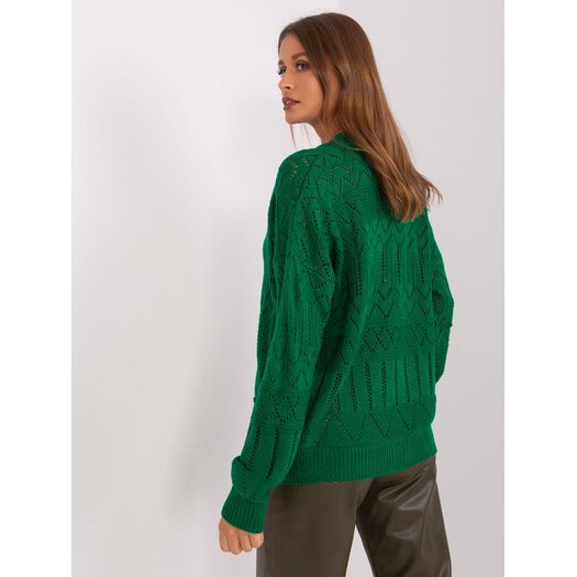 Sweter-BA-SW-8022-1.83P-ciemny zielony