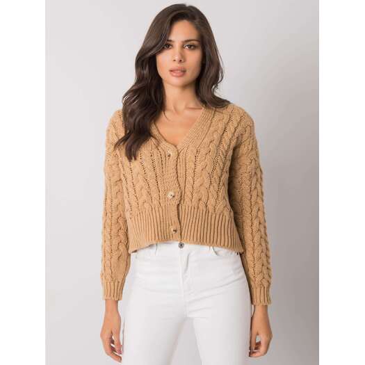 Sweter-D90031J90792A1-camelowy