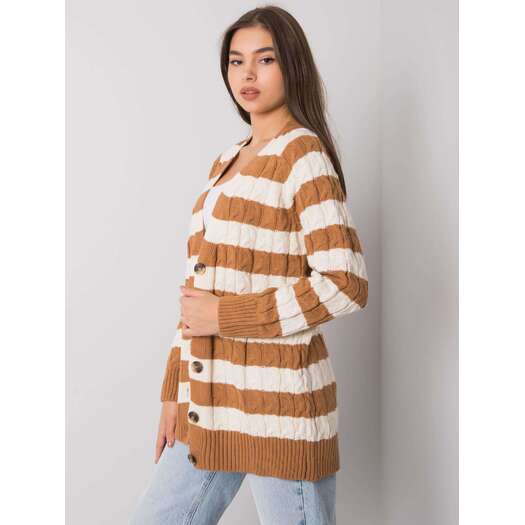 Sweter-FE-SW-3358.13-camelowy