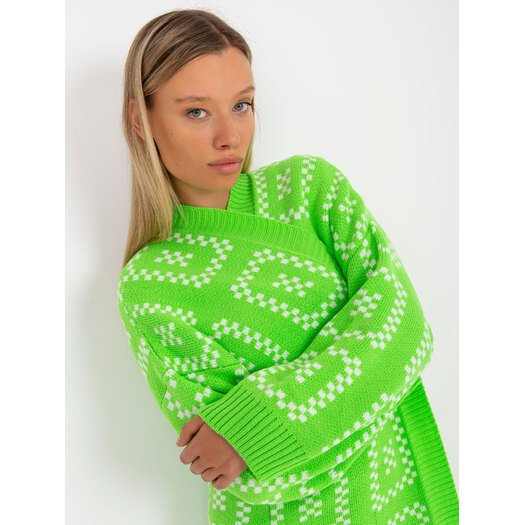 Sweter-LC-SW-0296.08P-fluo zielony