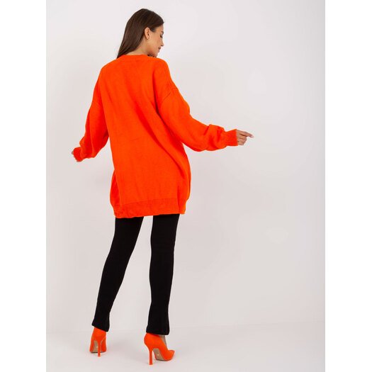 Megztinis-LC-SW-0341.38P-oranžinė
