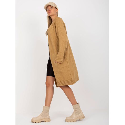 Sweter-LC-SW-0344.27P-camelowy