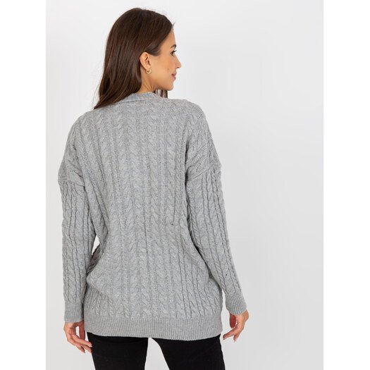 Sweter-LC-SW-8008.80P-szary