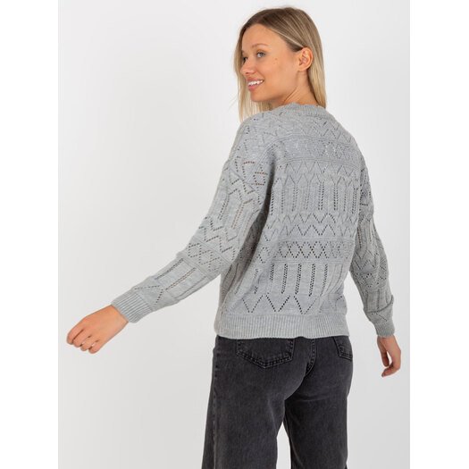 Megztinis-LC-SW-8022.04P-pilkas
