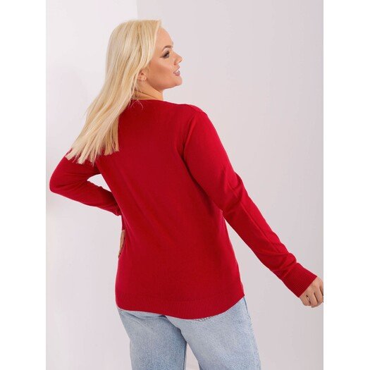 Sweter-PM-SW-PM-3006+1.11-czerwony