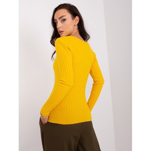 Sweter-PM-SW-PM1088.25-ciemny żółty
