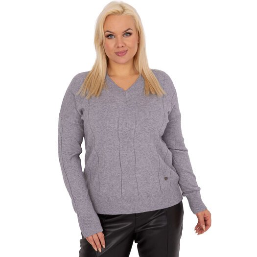 Sweter-PM-SW-PM688.64-szary