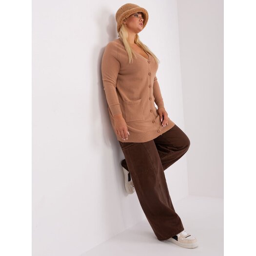 Sweter-PM-SW-PM731.34P-camelowy