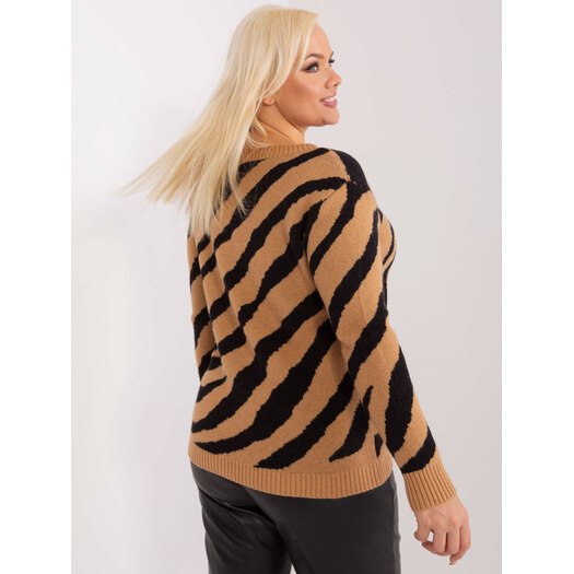 Sweter-PM-SW-PM785.23X-camelowy