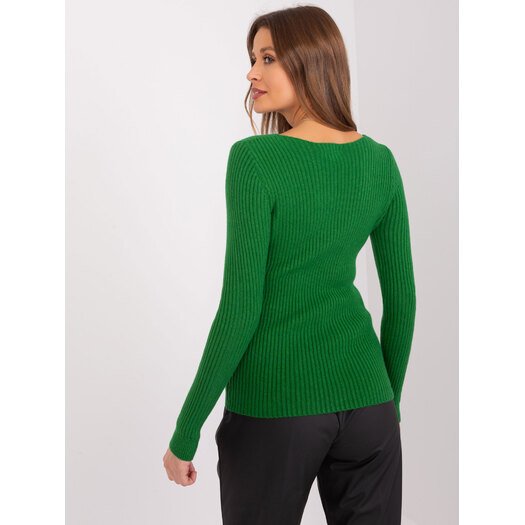 Sweter-PM-SW-WJ92927A.31-zielony