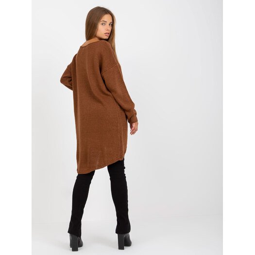 Sweter-TW-SW-BI-1222.13X-brązowy