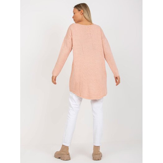 Sweter-TW-SW-BI-1222.13X-jasny różowy