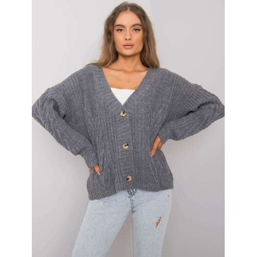 Sweter-TW-SW-BI-22022.97-ciemny szary