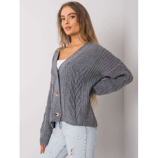 Sweter-TW-SW-BI-22022.97-ciemny szary