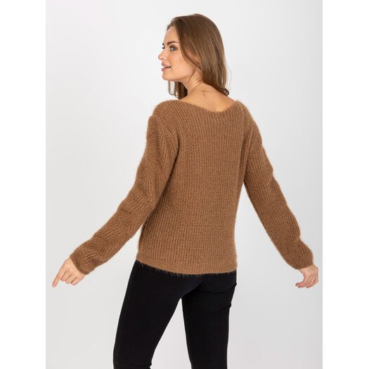 Sweter-TW-SW-BI-9030.08-brązowy