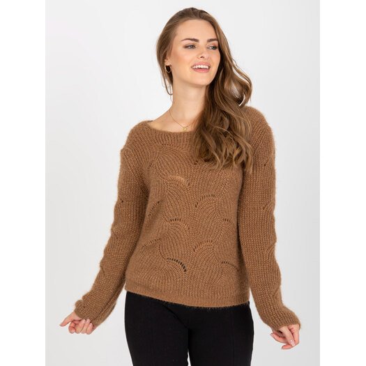 Sweter-TW-SW-BI-9030.08-brązowy