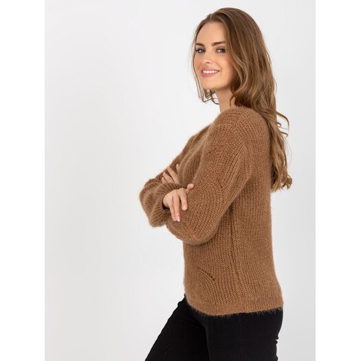 Sweter-TW-SW-BI-9030.08-brązowy